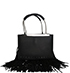 Dime Small Fringe Bag, front view